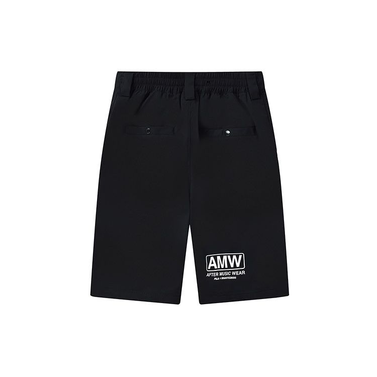 Fila Mihara Yasuhiro X  Woven Sports Logo Shorts Men Bottoms Black F11M133801F-BK