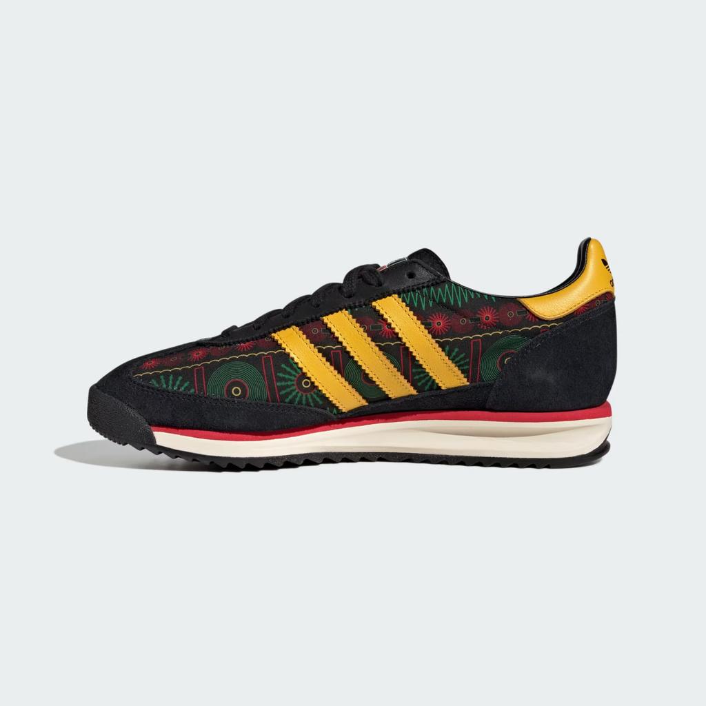 KJ4476 Bob Marley adidas SL72 Multi Colour Dark Green Red (Men's)