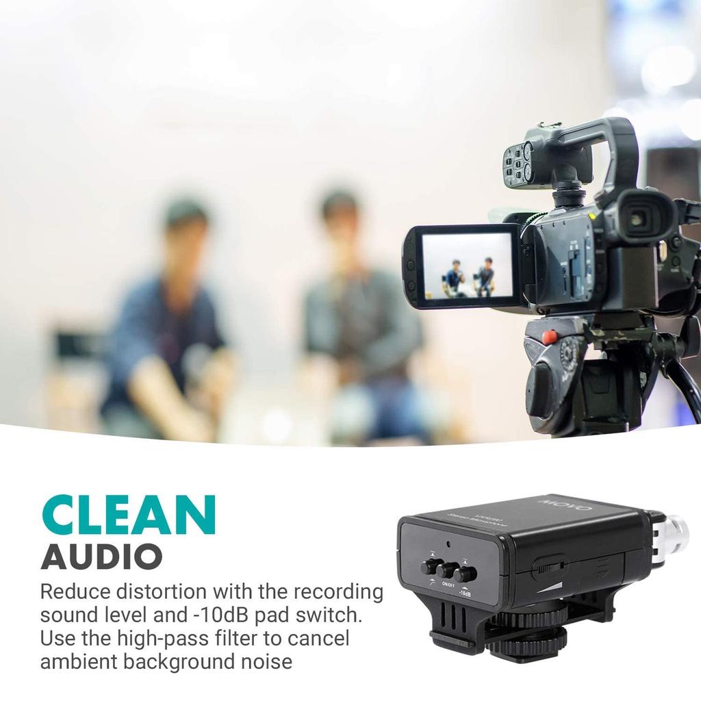 Camera Stereo Microphone Condenser Video Microphone with Adjustable Directional Microphone Capsule Compatible with and Canon DSLR Cameras