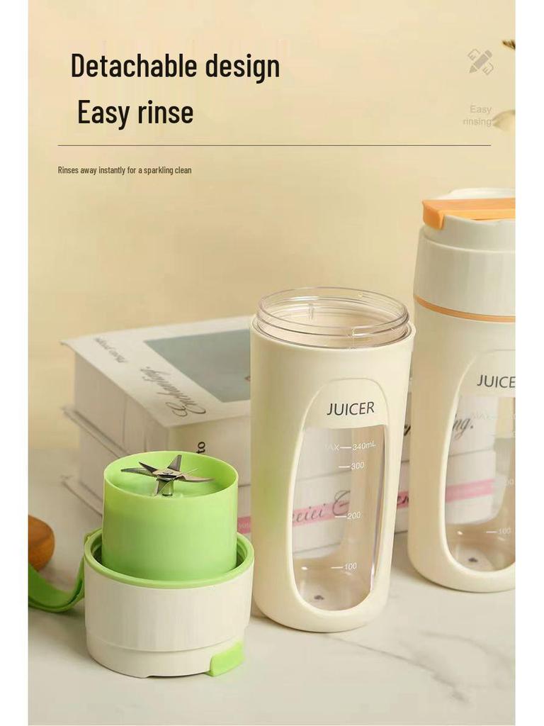 Portable Multi-Function Juicer Cup for Students and Home Use