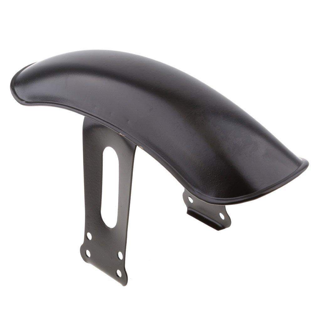 Karun Stainless Steel Front Fender/Mudguard for CG125 (Black)