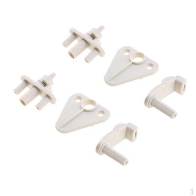 2pcs Pontoon Boat Gate Latch Replacement Door Latches - White