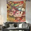 Gravity Falls Cartoon Pattern Home Decor Tapestry, Wall Hanging, Decorative RV Wall Cloth.XGT0914582