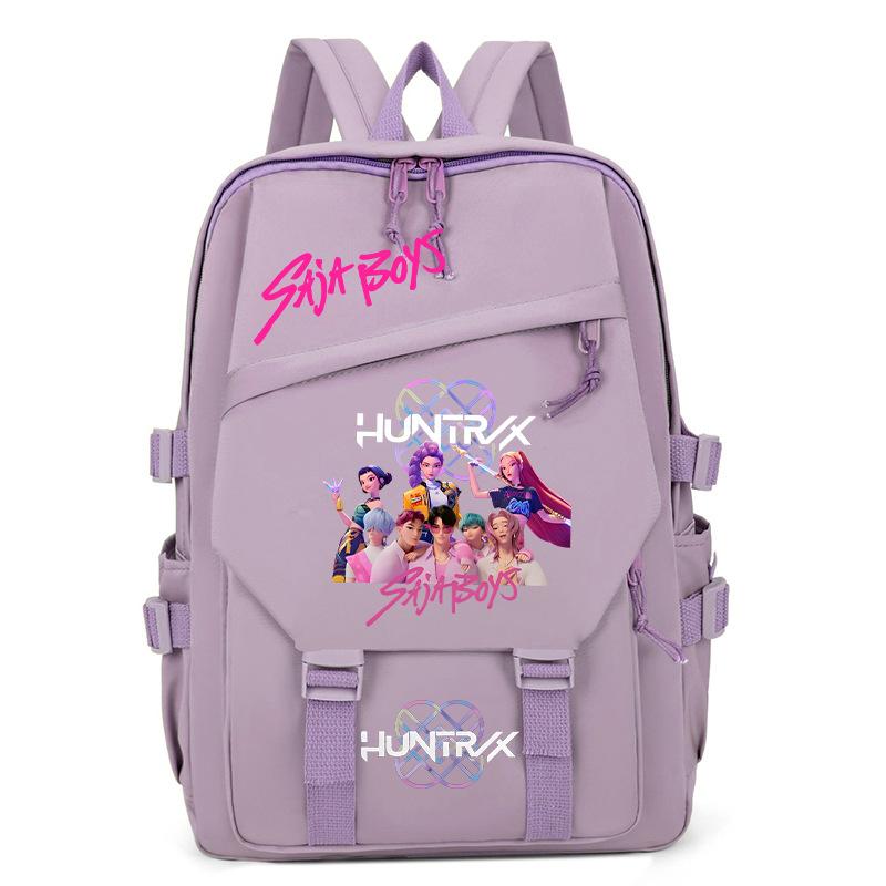 Peripheral Korean Edition SchoolBagtoreduce the Burden and Protect the Spine. Large-capacity Casual Backpack for Primary and Secondary School Students