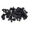50Pcs Set Rubber M5 Well Nuts Fasteners for Car Windscreen Motorcycles Fairing Kayaks