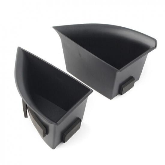 2x Car Front Door Handle Armrest Storage Box Tray Bin For MKX 2016-2018