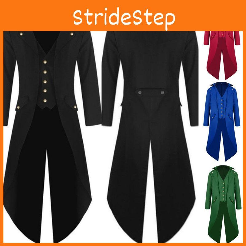 Luxurious Victorian Coat For Men Featuring Exquisite Corset Style And Button Front