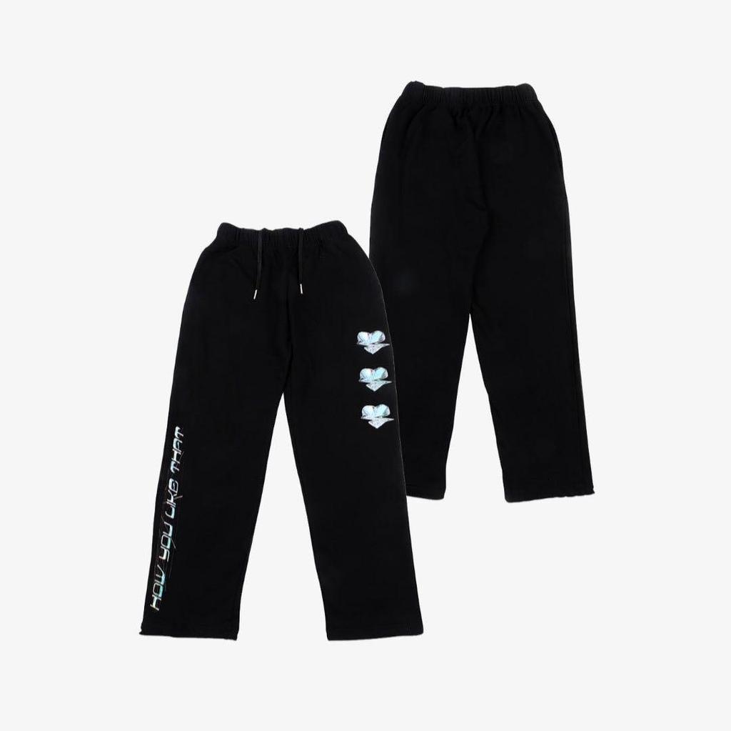 [USED] [H.Y.L.T] BLACKPINK SWEATPANTS_BLACK