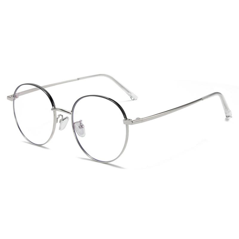 -1.0 -1.5 -2.0 Bis -6.0 Runde Fertige Kurzsichtigkeitsbrillen Herren Damen Metallbrille Rezept Schüler Kurzsichtigkeitsbrille