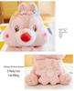 Cartoon Rabbit Plush Keychain Pendant - Cute Influencer Doll for Backpack or Car