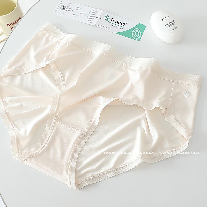 Plus Size Women's High-Cut Modal Briefs - Soft, Elastic, Comfortable