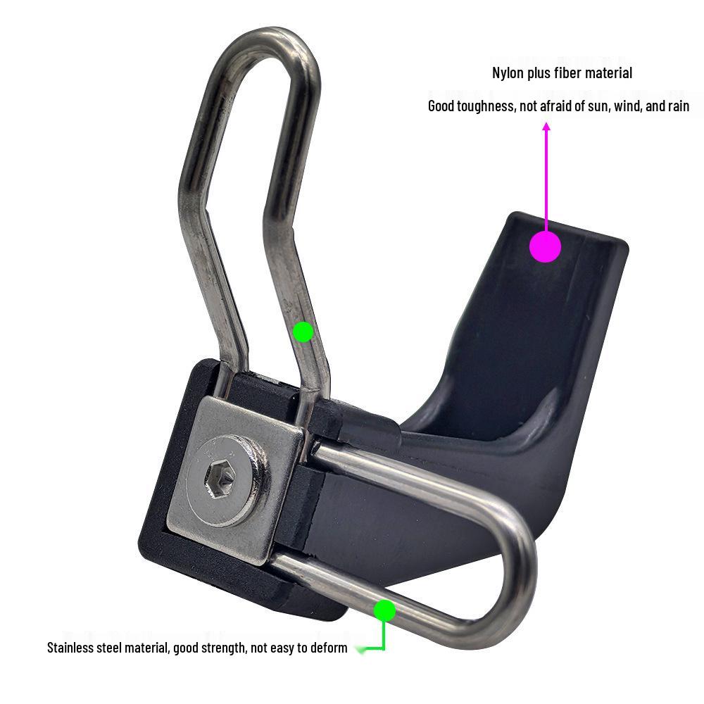 E-type Folding Bike Front Fork Nylon Hook