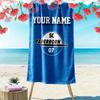 Personalisierter Name Sc Paderborn Druck Strandtuch, Großes Weiches Schnelltrocknendes Handtuch für Strand Camping Schwimmen