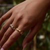 Sweet and Adjustable Opening Star Designs Stainless Steel Rings for Everyday Wear
