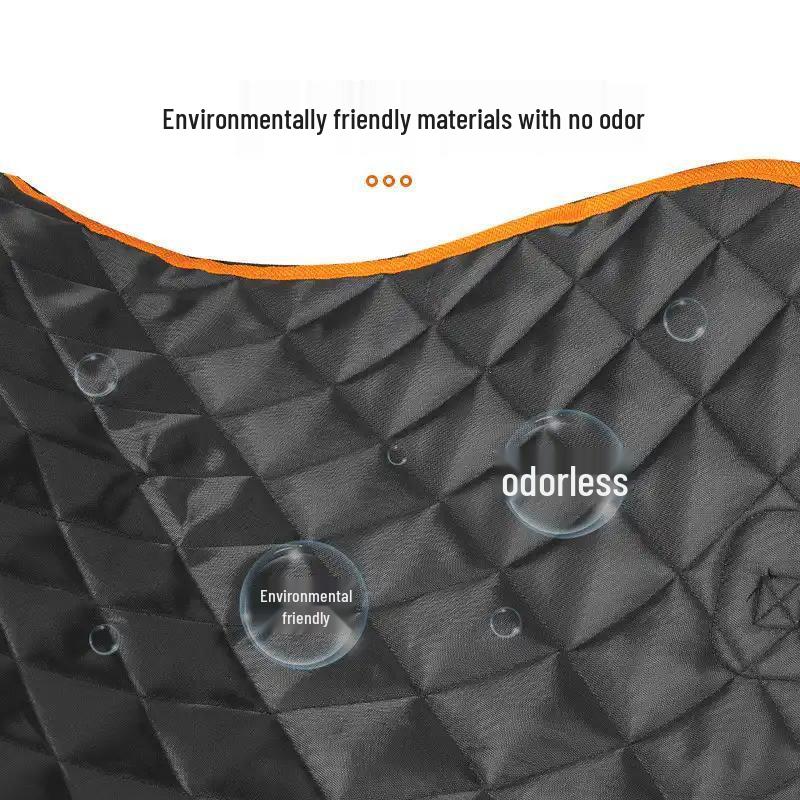 Pet Car Seat Cover & Dog Bed: Anti-Stain Back or Front Seat Protector for Medium & Large Dogs