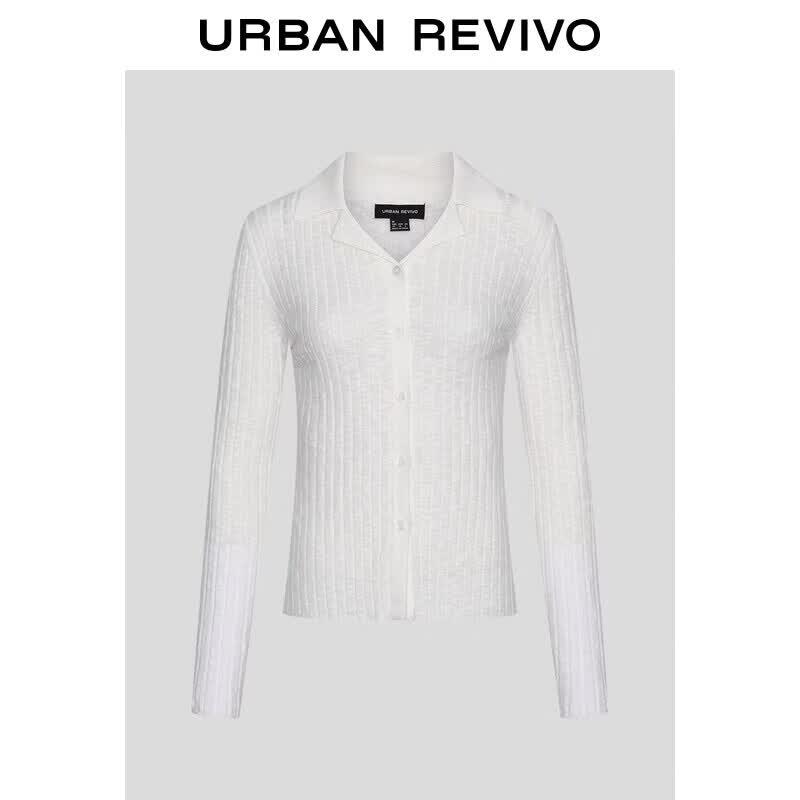 UR Women's Textured Button-Front Knit Cardigan