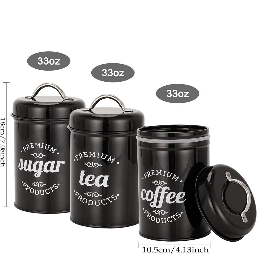 European-Style Sealed Can for Milk Powder, Coffee, Tea, Candy, or Mask Powder with Sealing Ring – Ideal for Model Room Shooting.