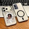 Slim Clear Magnetic Phone Case for Samsung Galaxy M36 5G High Transparency Anti‑Yellow Soft TPU Shock‑Absorbent Phone Cover