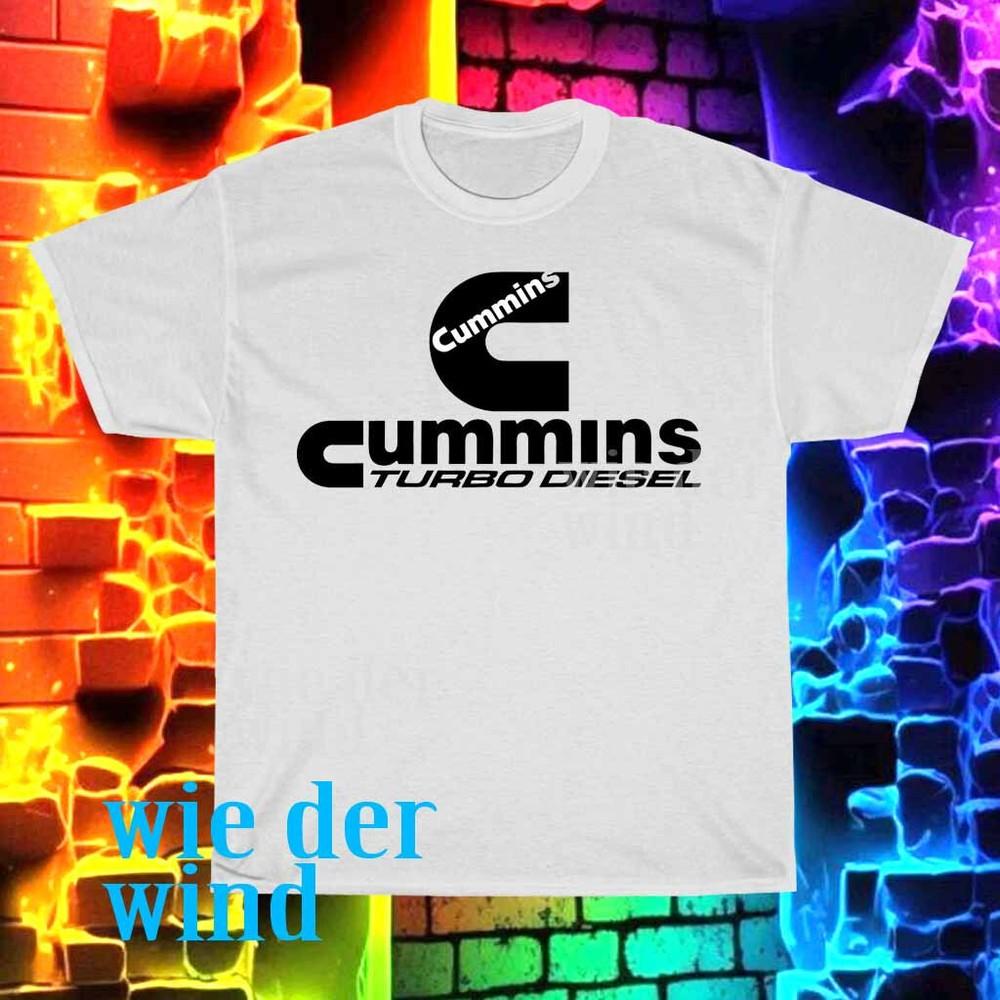 New Cummins Turbo Diesel logo Men#039;s Tshirt funny size S to 5XL Unisex T-Shirt S