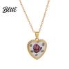 Comfortable Everyday Necklace Vintage Floral Pendant Necklace Women Boho Charm