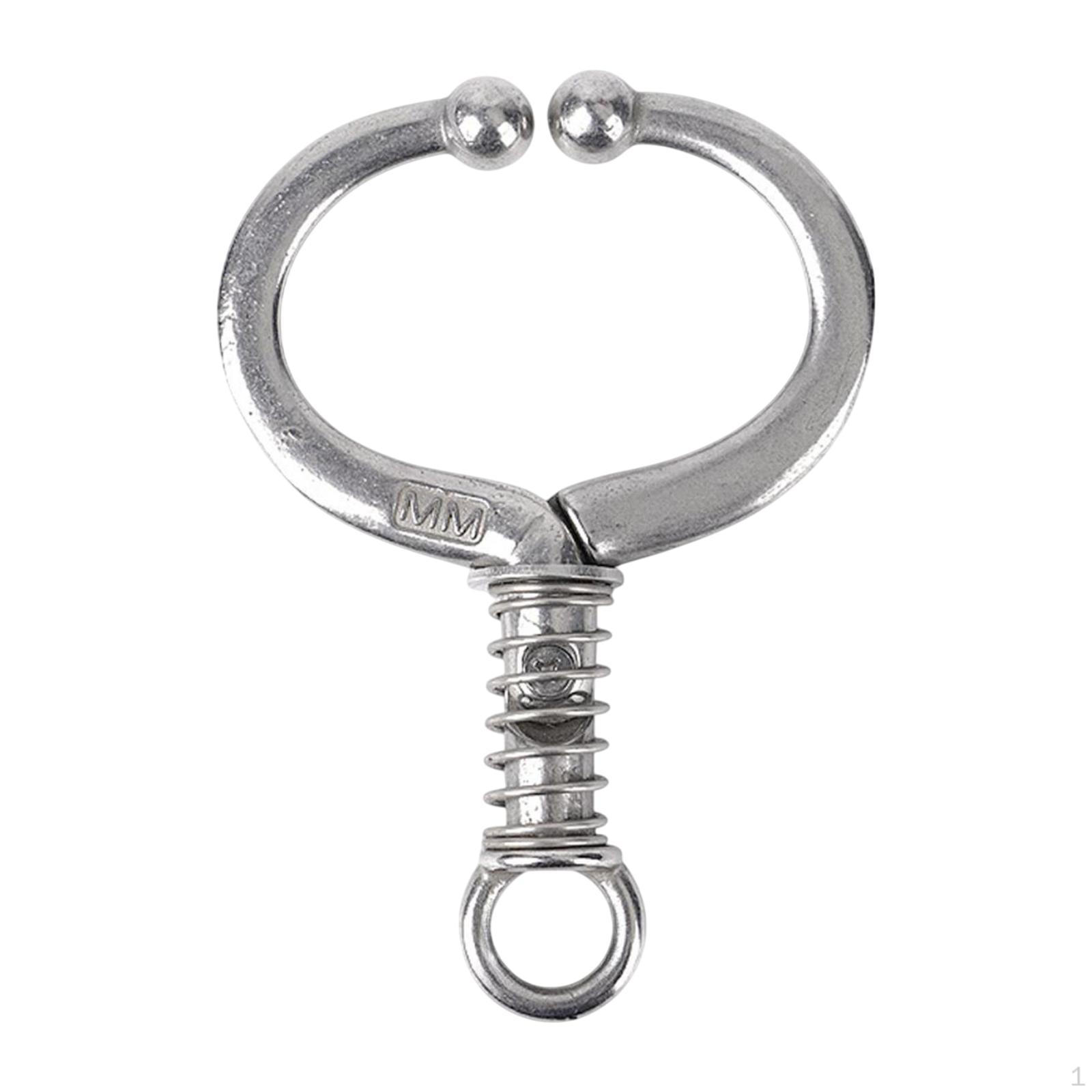 

Кольцо для носа быка, оборудование для сельскохозяйственных животных, пружинные щипцы для коров из нержавеющей стали 12.5cmx9cm