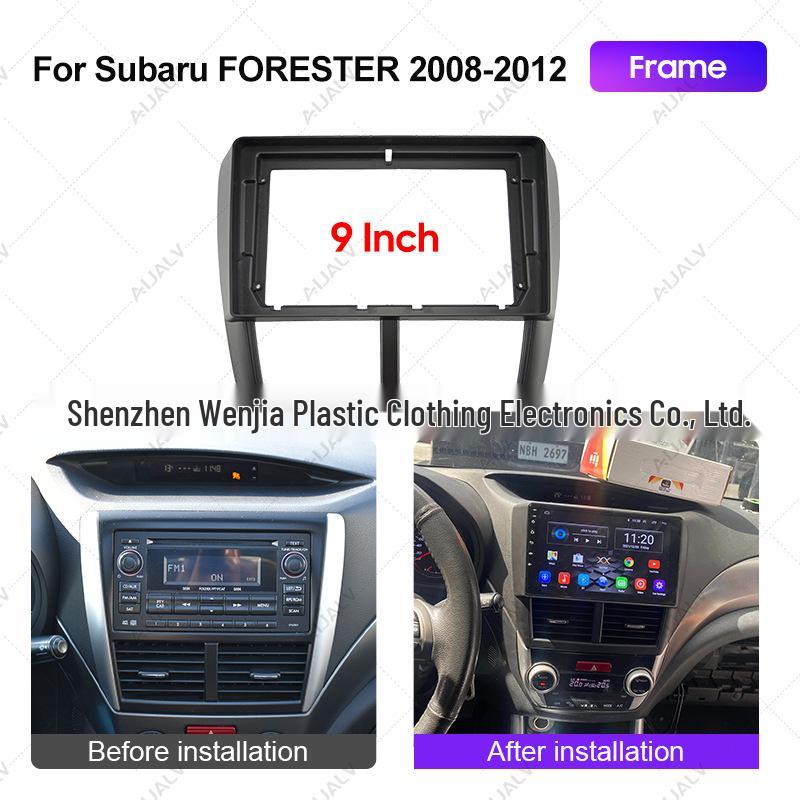 08-12 Subaru Forester Android Navigation Console Frame Kit
