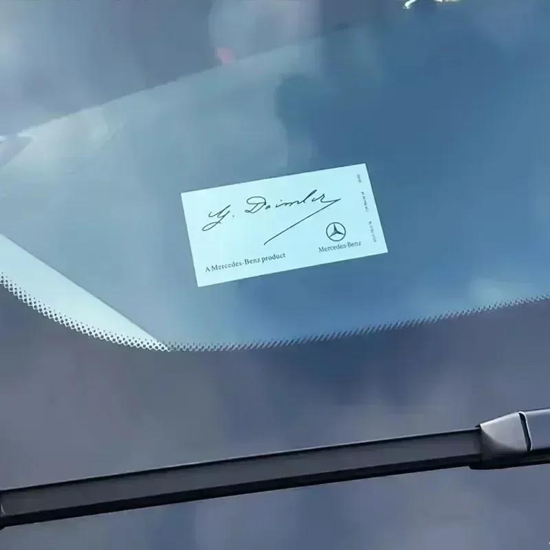 Autoaufkleber für Mercedes Benz JDM Statische Aufkleber Dekorationsaufkleber Tigerkopf Laufender Schmetterling Laufend für Mercedes-Benz App