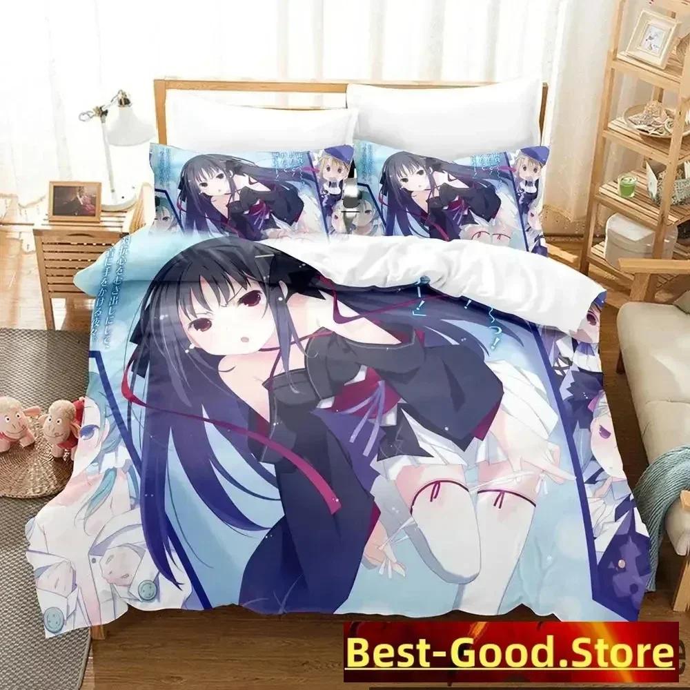 Comforter Anime Unbreakable Machine-Doll Bedding Set Bed Set Comforter King Queen Size Boys Adult