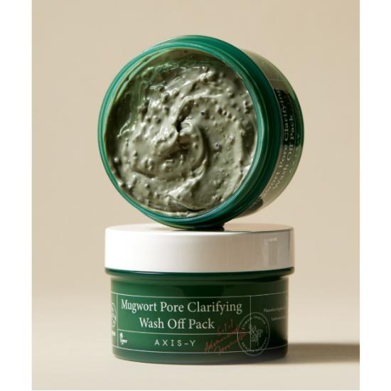 Artemisia Pore Clarifying Wash-Off Pack Mugwort Clay Deep Cleansing Mask 100ml