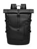 Men's Large-Capacity Roll-Top Outdoor Travel Backpack - Trendy, Fashionable, Casual, Double-Shoulder Laptop Bag