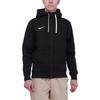 Nike Logo Print Hooded Zipper Long Sleeve Sweatshirt Men sweatshirt Black CW6887-010