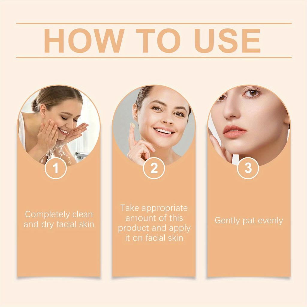 Temperature-changing Liquid Foundation, Natural Light Concealer, Deep Moisturizing Texture, Gentle Brightening and Rejuvenating Skin