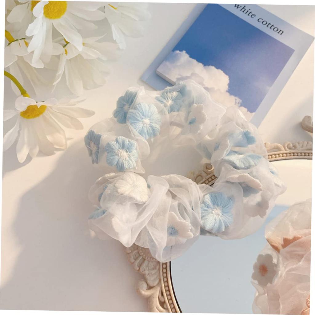 Exquisite Embroidery Hair Accessories Band Choice For Gifts Accessories Elastic Scrunchie Hair Rope
