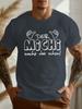 Unisexs Der Michi Macht Dat Schon Funny Gerunisex Saying T Shirt Casual Cotton Short Sleeve Oneck Tee