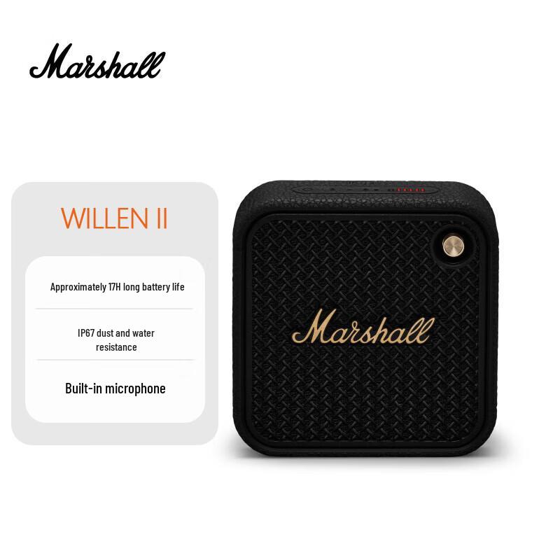 Marshall Willen II Portable Bluetooth Speaker