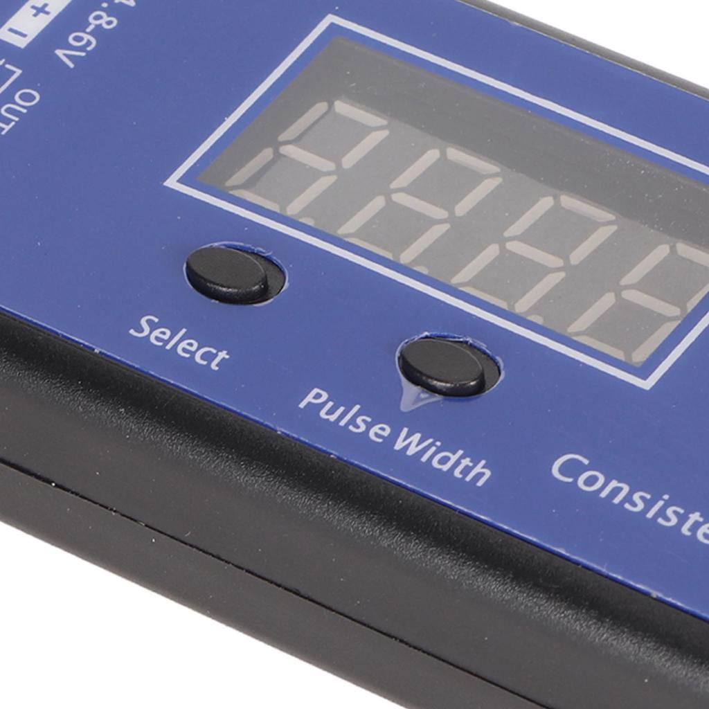 RC Digital Servo Tester ESC Consistency Tester Sensitive Accurate Easy Operation ABS RC Tester Tool for RC Car Airplane