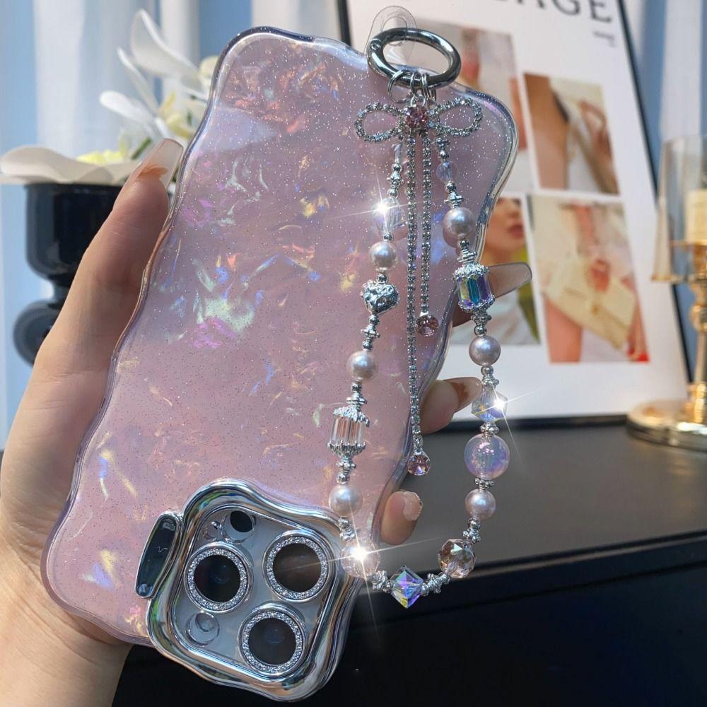 Heart Mobile Phone Lanyard Tassel Girls Phone Pendant Bowknot Phone Chain  Christmas Gifts