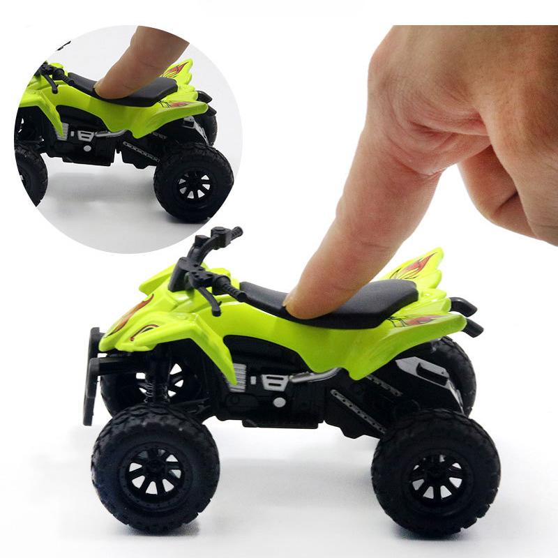 Simulation Beach Four-wheel Off-road Big Foot Motorcycle Alloy Model Children's Toy Car Boy Gift