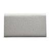 Roger Vivier RV Glitter Buckle Chain Fabric Envelope Clutch Shoulder Crossbody Bag Women bags Gray RBWAMZD0200MH1B200