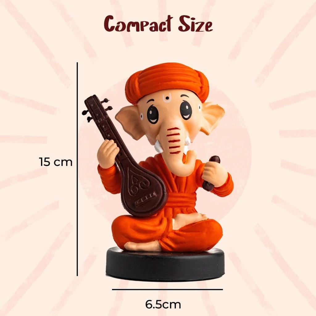 BUDDYZ Bobblehead Sitting Ganeshji
