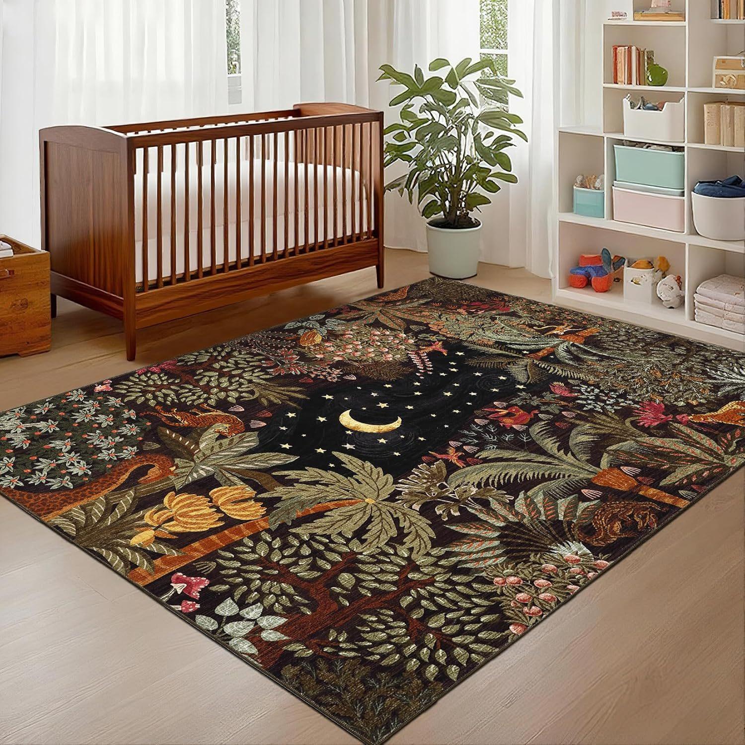 

Living Room Carpet Bedroom Bedside Carpet Bedside Decoration Dirt Resistant and Easy To Maintain Carpet 40*60cm