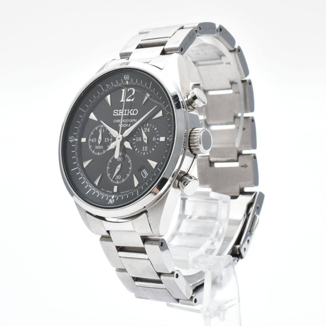 Operation SEIKO Seiko Men s Watch Chronograph Black Dial