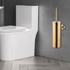 Wall Mounted Toilet Bowl Brush Soft Bristles Toilet Cleaning Brush With Holder Deeply Cleaning Toilet Brush Easily Use