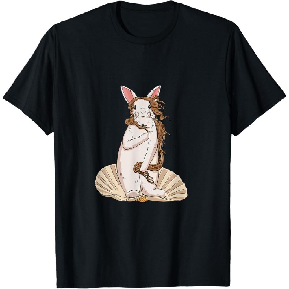 

Botticelli Painting Birth of Venus Design for a Rabbit Lover T-Shirt S