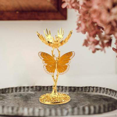 Ball Display Stand Easel Crafts Decoration Metal Collectibles Ornament Sphere Holder
