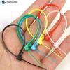 100PCS/LOT Detachable Reusable Nylon Ties Loosenable Adjustable Buckle Colored Plastic Cable Zip Ties