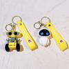 Keychain Robot Walle Eve Pendant Backpack Bag Charm Cartoon Film Periphery Gift