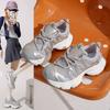 2025 Summer New Dad Shoes Women's Platform Breathable Mesh Fashion Lightweight Straps Sports and Leisure Shoes