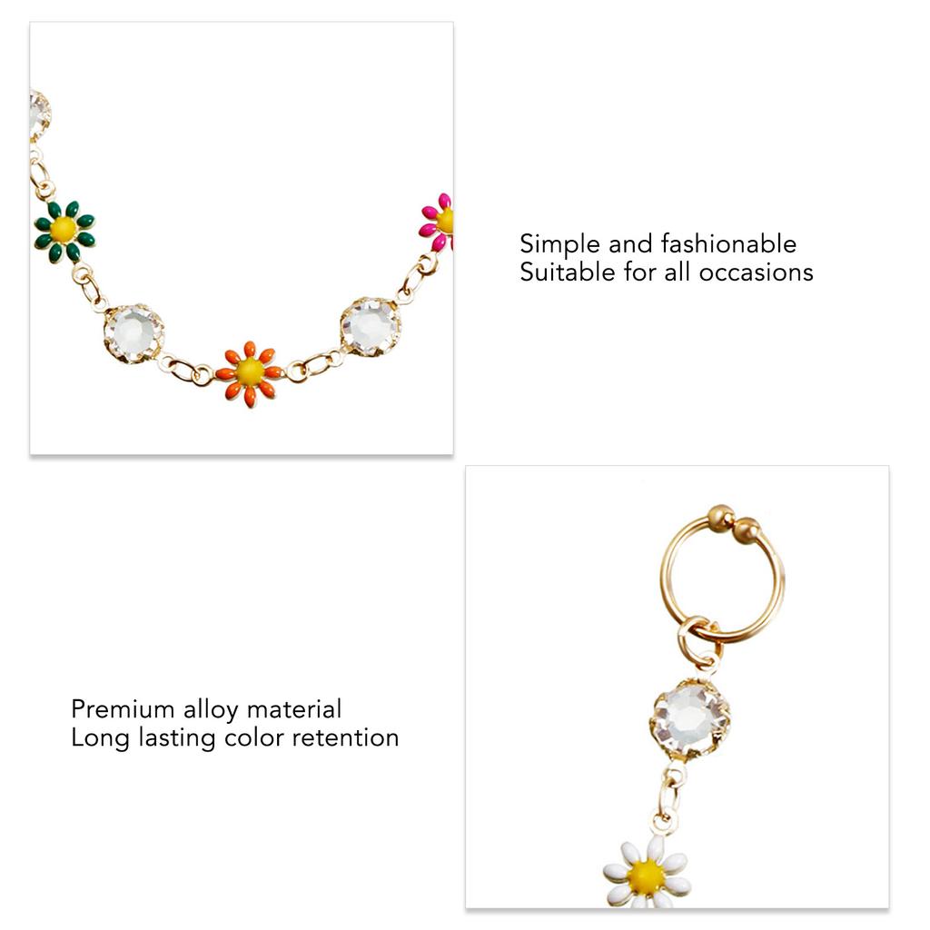 Nose to Ear   Chain Metal Fashion Unique Fadeproof Nose   Body Jewelry for Women Girl