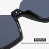 Frameless Ocean Piece Sunglasses Trendy Personalized Men Women Half Frame Pc Lens Sun Protection Outdoor Sports Cycling Party
